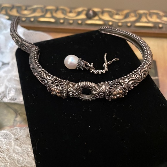 Barbara Bixby 18K Sterling Pearl Bracelet - Picture 5 of 7